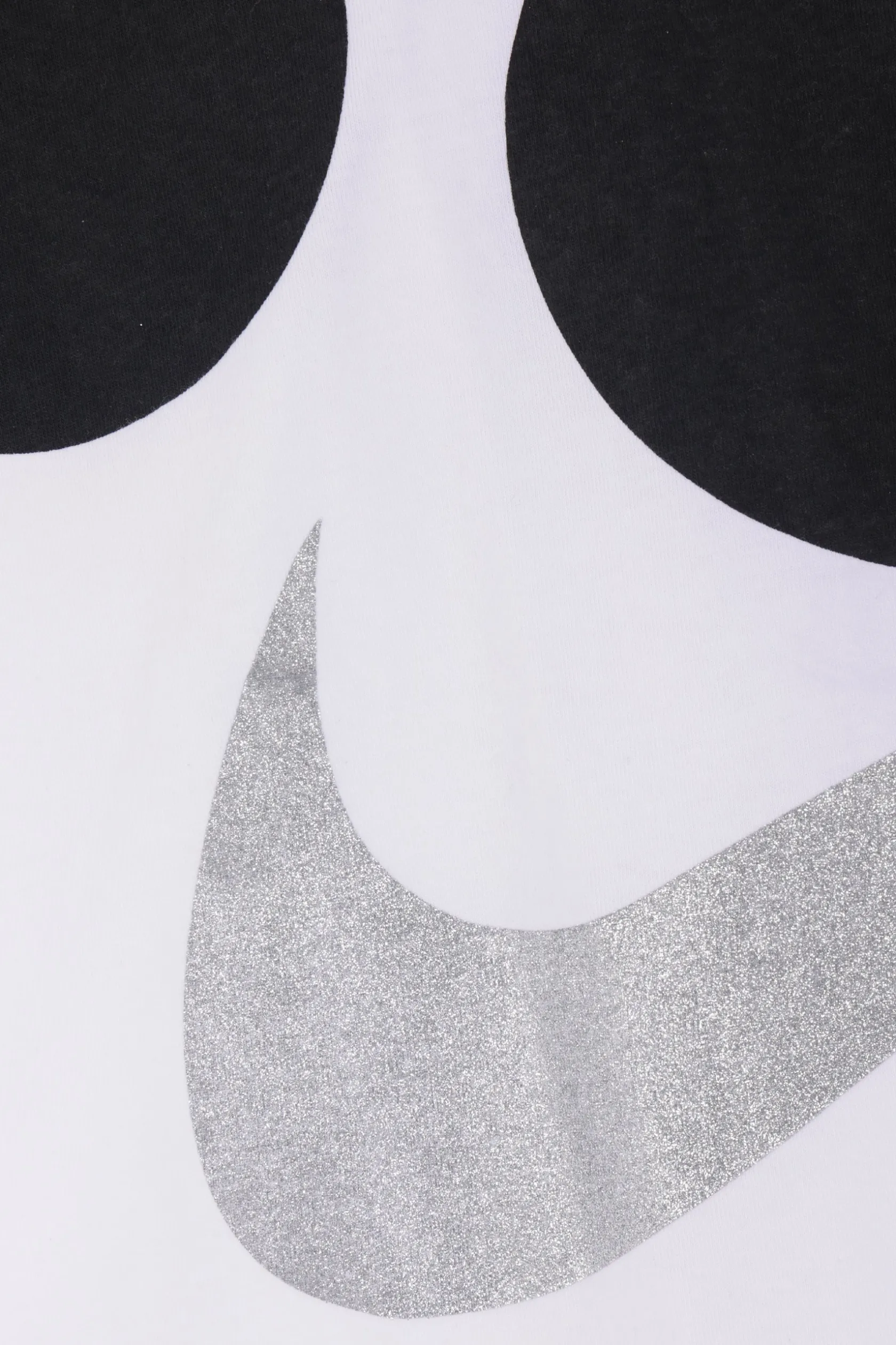 Topwear>BLACK COMME des GARÇONS t-shirt oversize in cotone stampa grafica Bianco