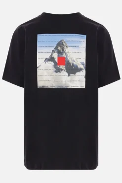 Topwear>THE NORTH FACE t-shirt 40TH Anniversary Mountain in cotone Nero