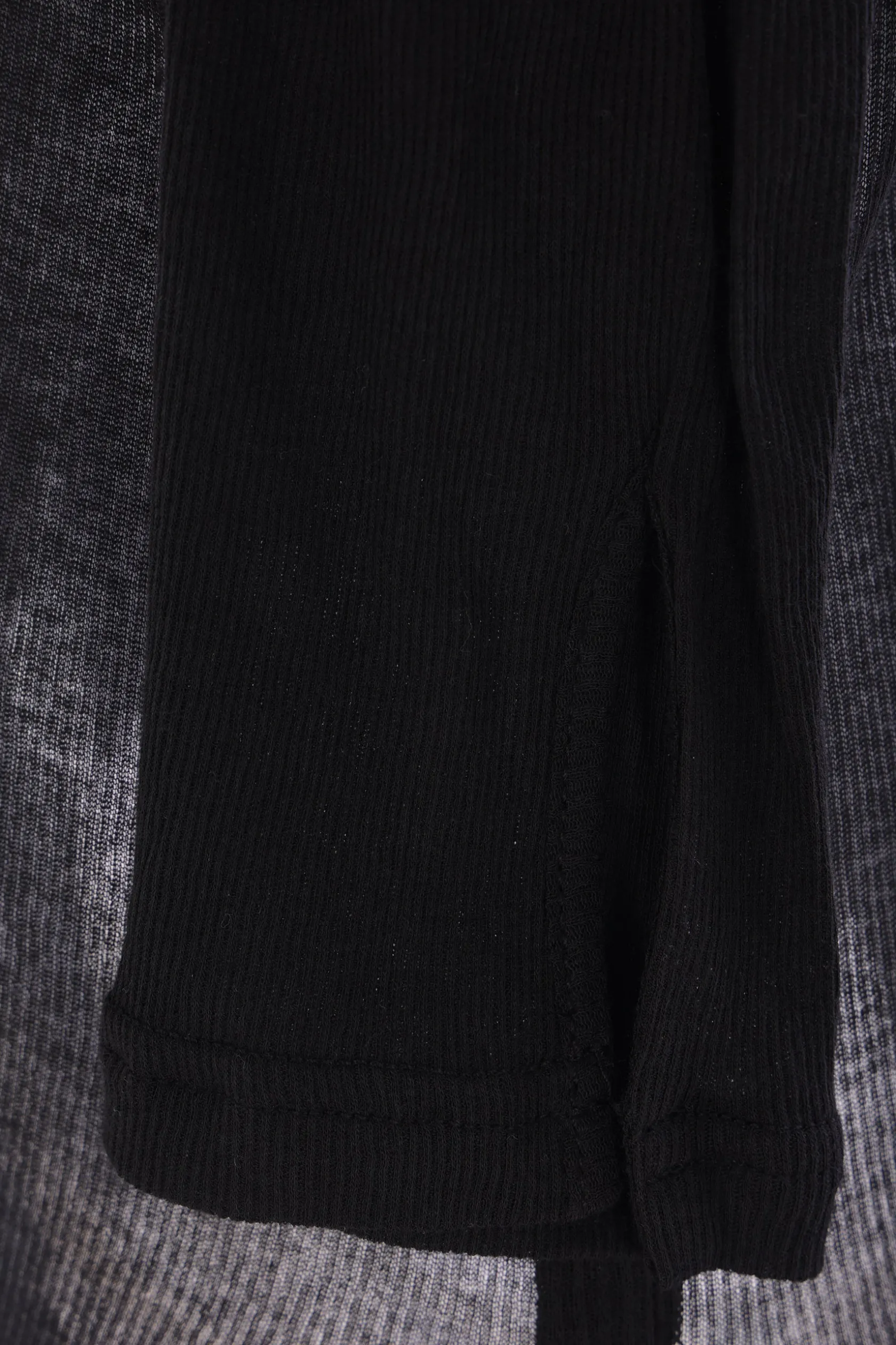 Topwear>ANN DEMEULEMEESTER t-shirt Trina in jersey a costine con coulisse Nero