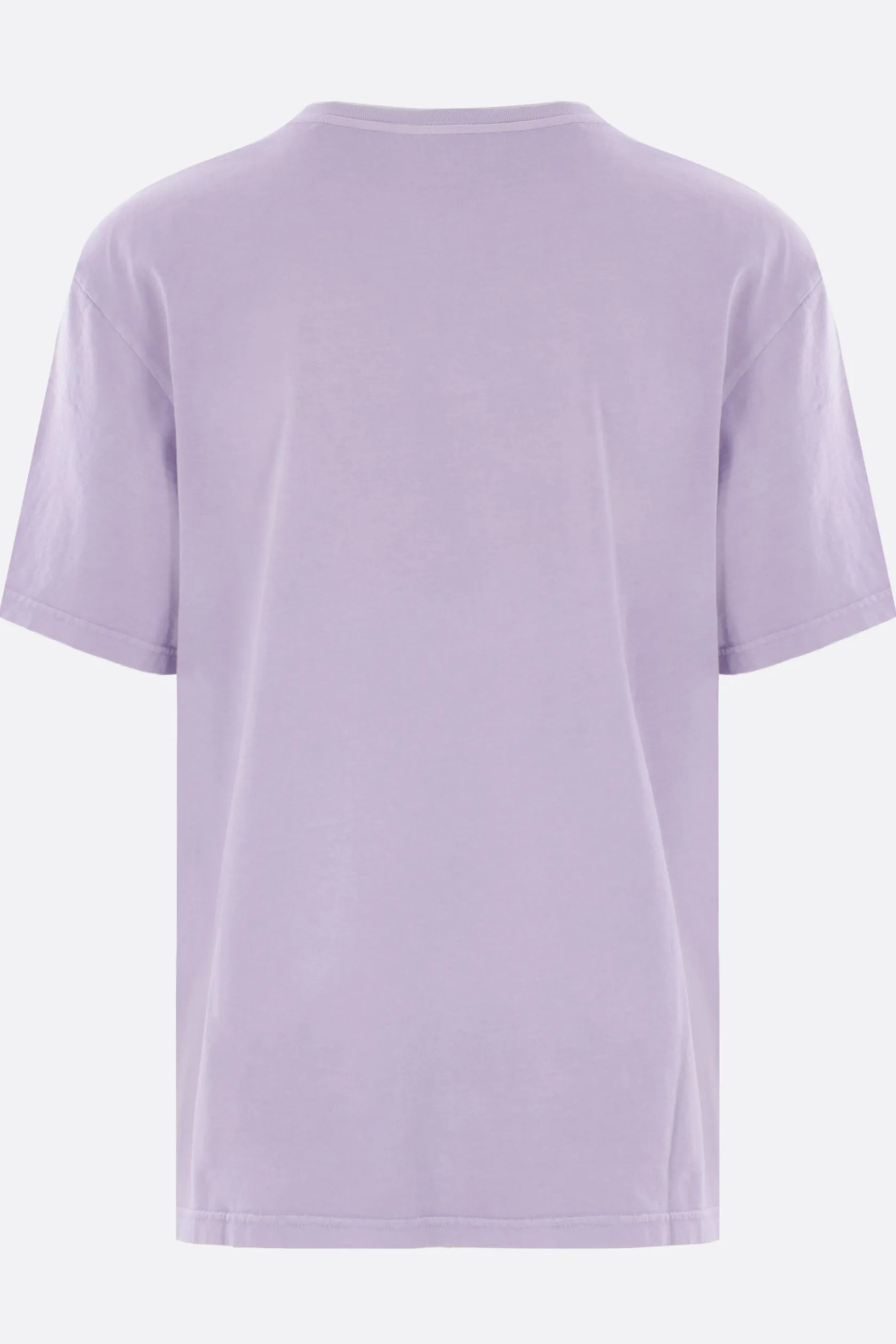 Topwear>MARTINE ROSE t-shirt Tropical Flyers in cotone Viola