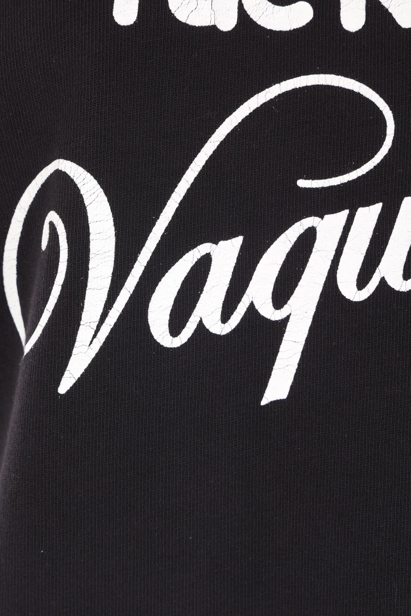 Topwear>VAQUERA t-shirt Who TF in cotone Nero