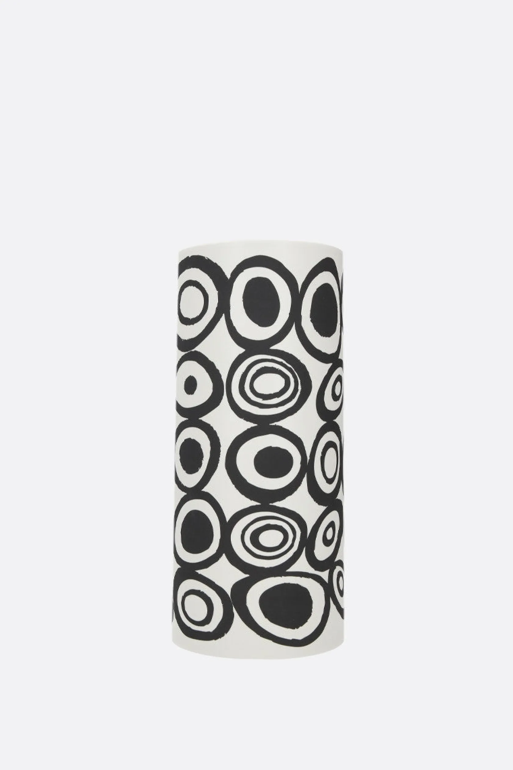Lifestyle>10 CORSO COMO vaso cilindrico in ceramica dipinta Bianco