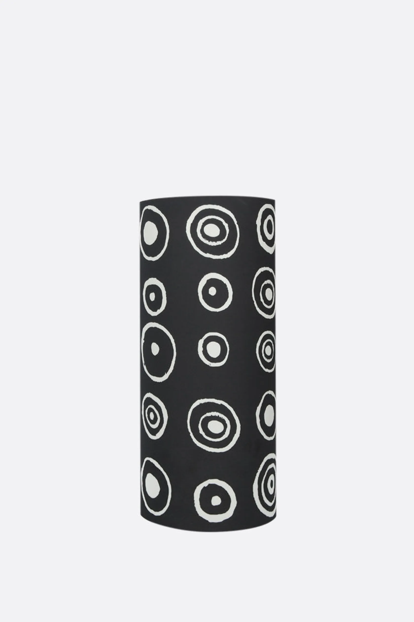 Lifestyle>10 CORSO COMO vaso cilindrico in ceramica dipinta Bianco