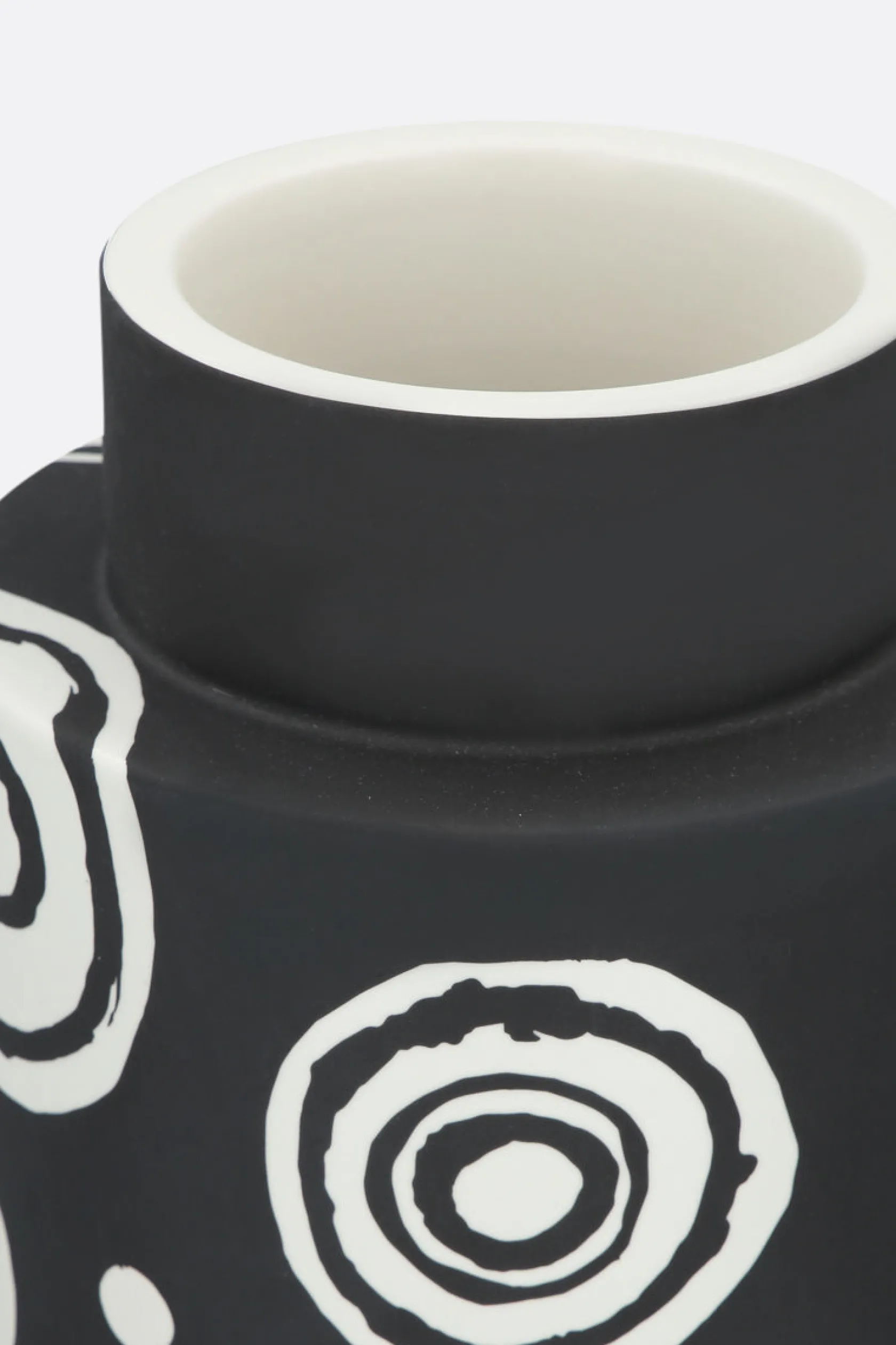 Lifestyle>10 CORSO COMO vaso rocchetto in ceramica dipinta Bianco