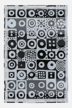Lifestyle>10 CORSO COMO vassoio rettangolare in plexiglass stampa grafica Nero