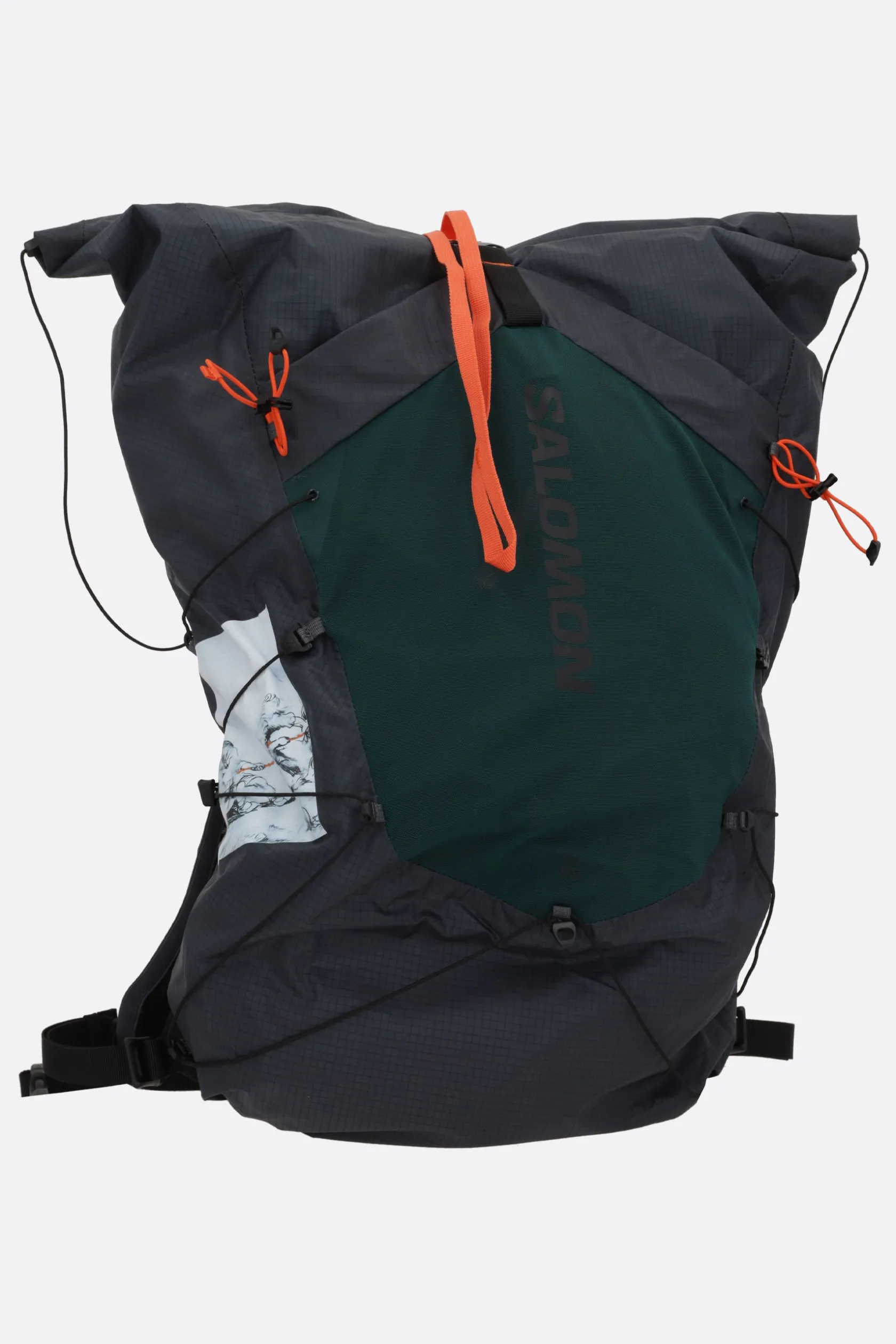 Zaini>SALOMON S/LAB zaino XA 35 in nylon ripstop e mesh Verde